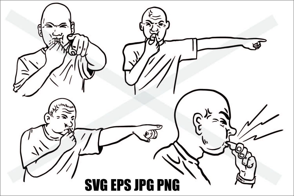 Whistle - SVG EPS JPG PNG example image 1