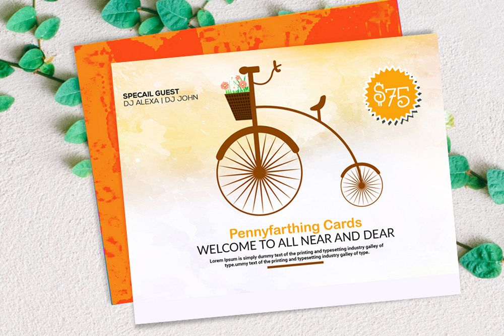 Invitation Card Template example image 1