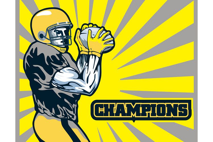 American football player quarterback example image 1