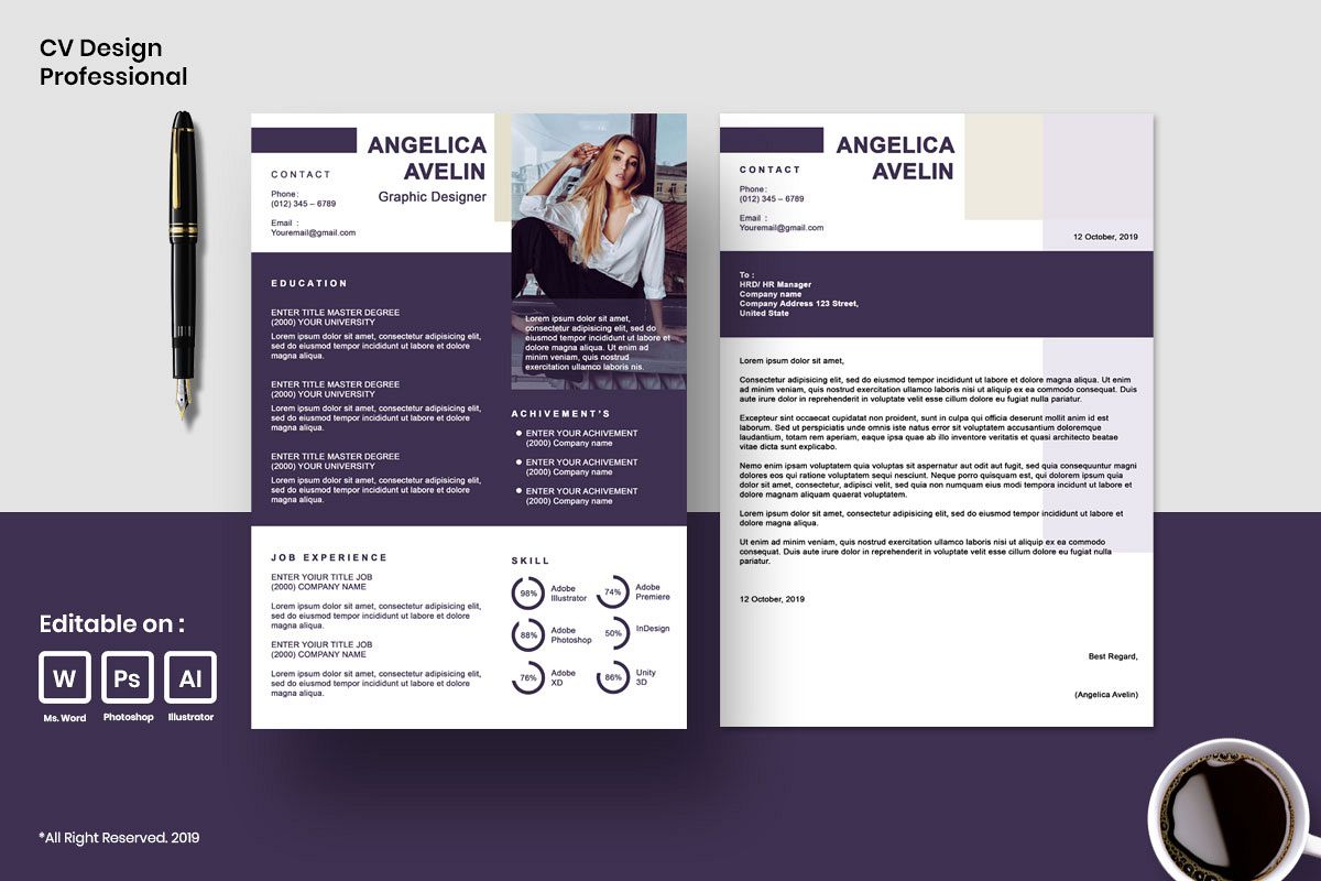 resume template cv design template professional vol 9 cv design templates