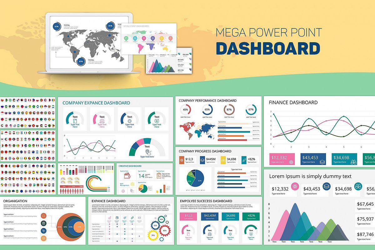 Mega Dashboard Creator Pack example image 1