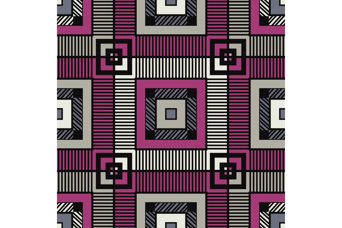 Tartan texture. Set of 10 seamless patterns. example image 1