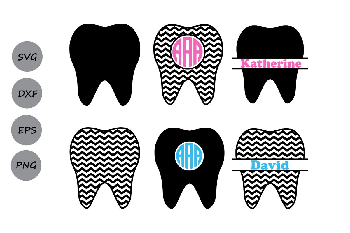 Download Tooth SVG, Tooth Monogram SVG, Teeth SVG, Dentist Tooth ...