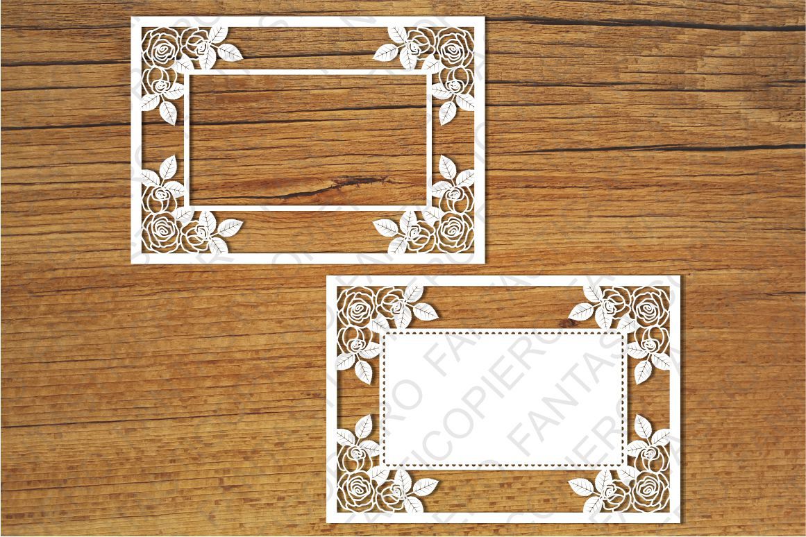 Ornamental Frame 2 SVG files for Silhouette and Cricut.