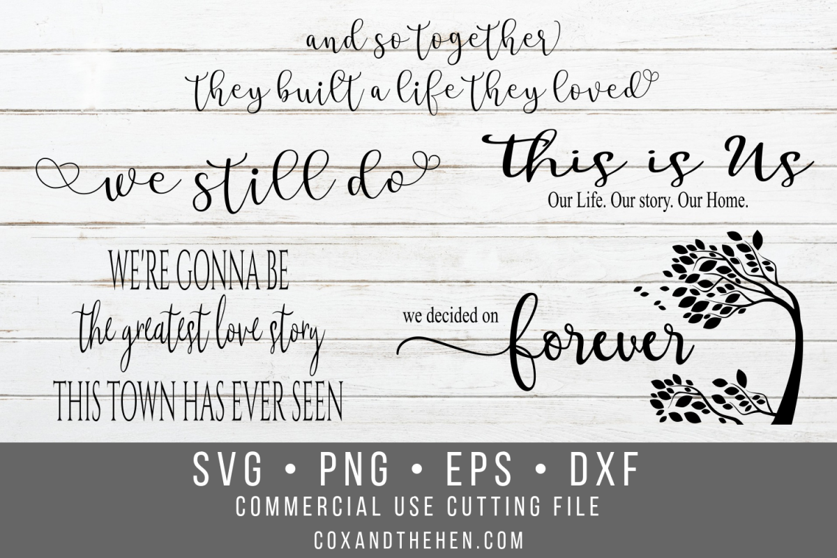 Download Wood Sign Stencil SVG Bundle