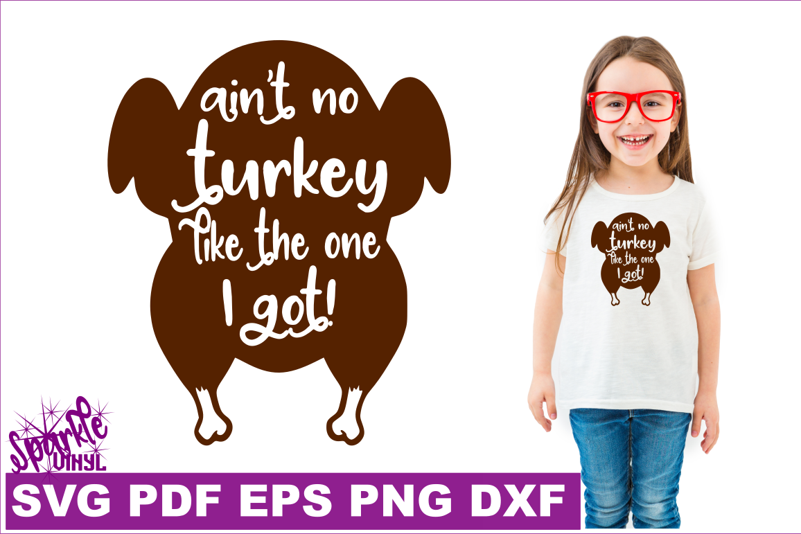 Thanksgiving Turkey Day SVG DXF EPS PNG File for cricut or silhouette example image 1