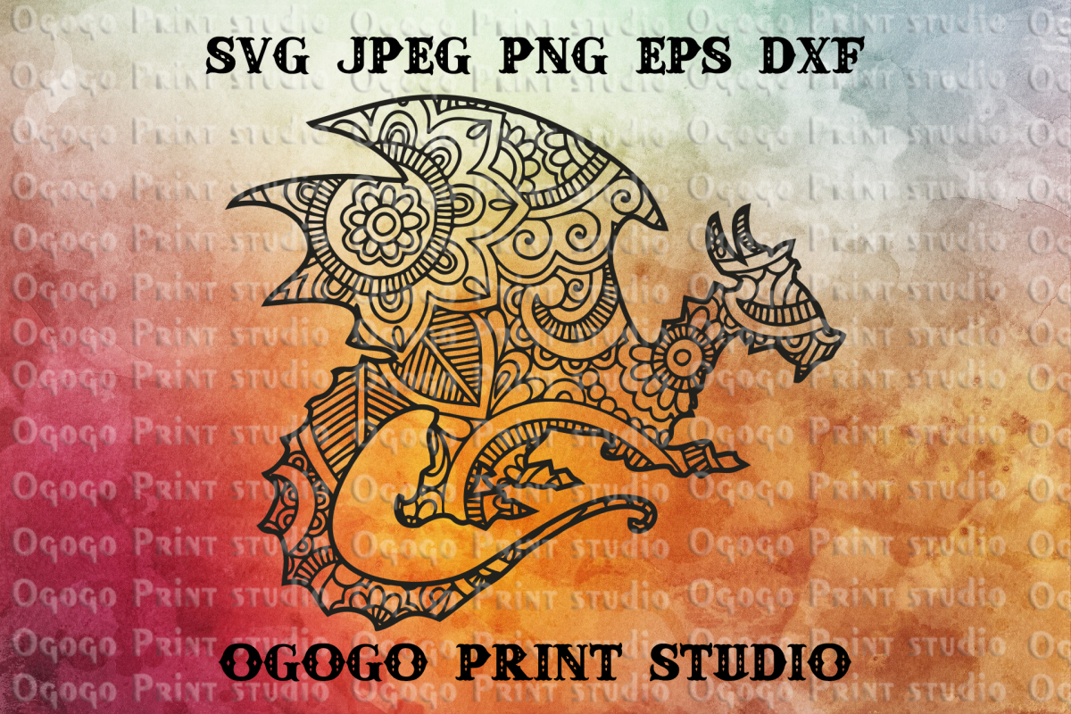 Free Free 127 Layered Dragon Mandala Svg SVG PNG EPS DXF File