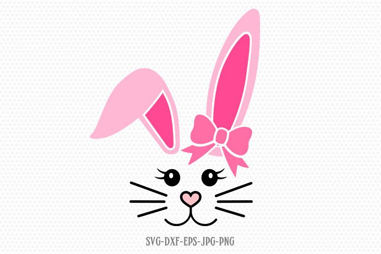 easter boy bunny svg example image 1
