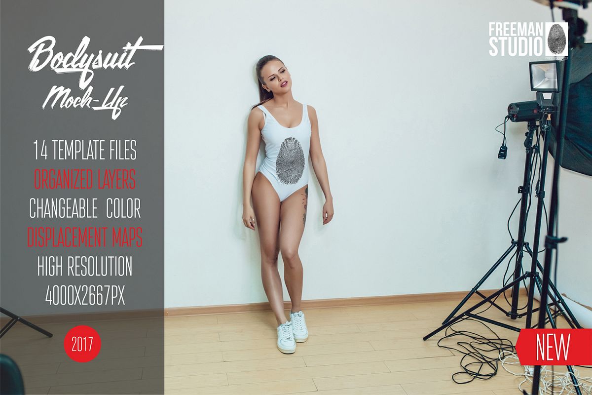 Bodysuit Mock-Up 2017 Vol.2 example image 1