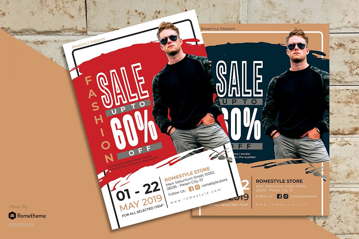 Fashion Sale Flyer vol. 08 example image 1