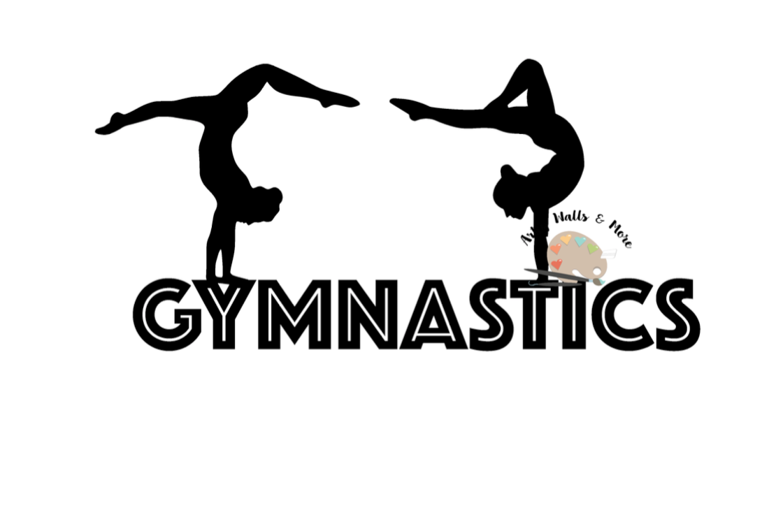 Download Gymnastics svg cut file, gymnast silhouette for Silhouette, Cricut for t-shirt DIY motivational ...