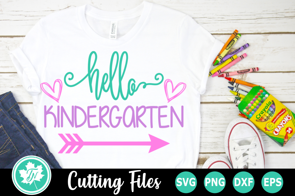 Download Hello Kindergarten - A School SVG Cut File (288223) | Cut ...