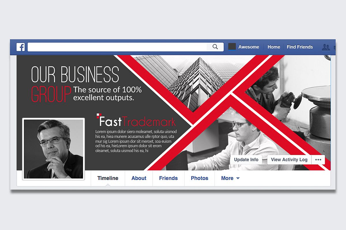 Business Facebook Timelines 06 example image 1
