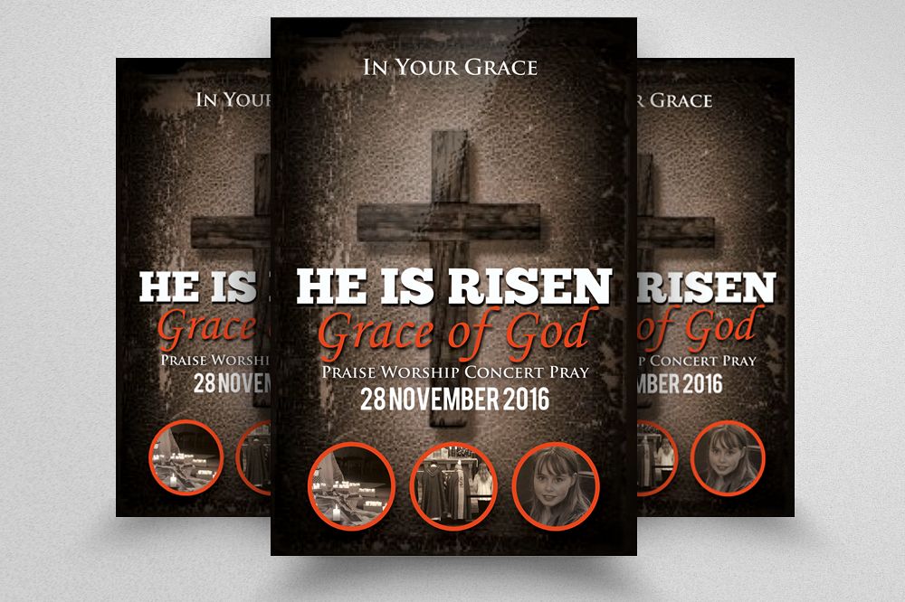 Pastors Appreciation Church Flyer Template example image 1