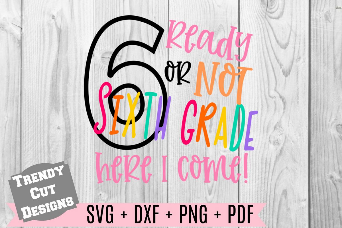 Ready or not Sixth Grade here I come example image 1