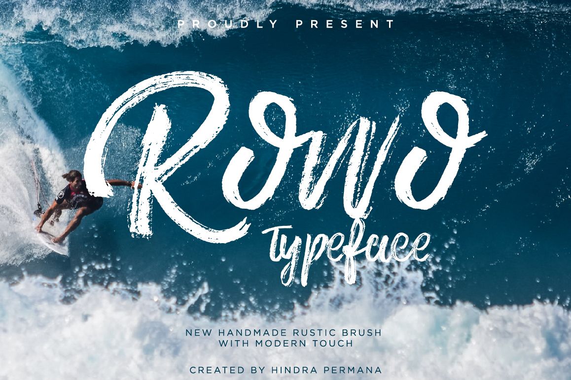 Rowo Typeface + Bonus example image 1