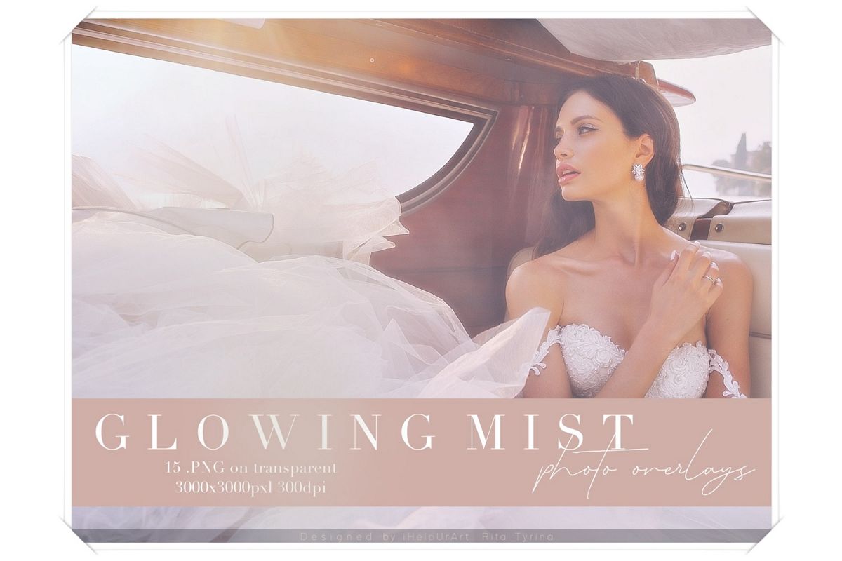 Glowing Photo Overlays - Fog Clipart example image 1