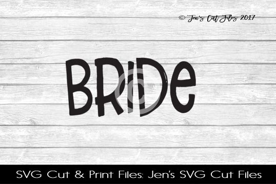 Bride SVG Cut File example image 1