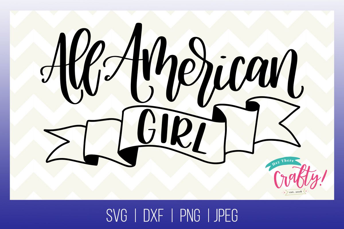 All American Girl | Digital File example image 1
