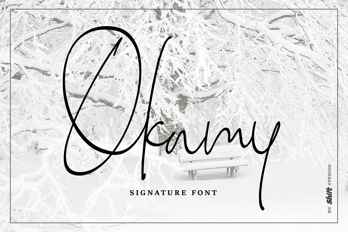Okamy Typeface example image 1
