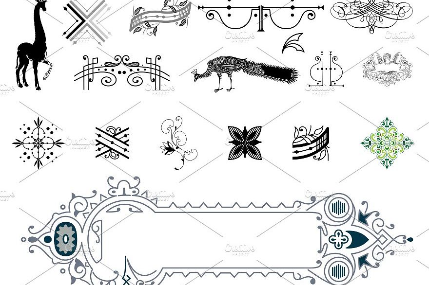 Intellecta Ornaments Collection 3 example image 1