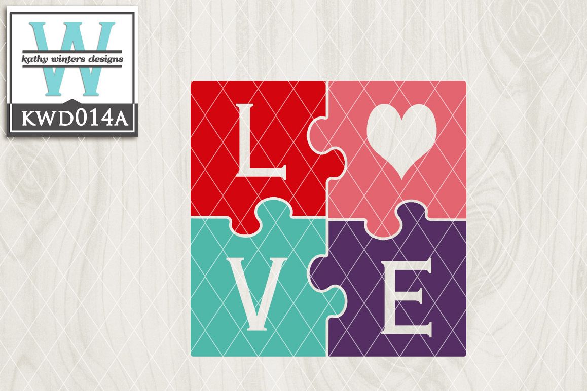 Valentines Cutting File KWD014a example image 1