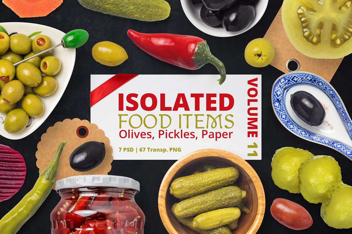 Isolated Food Items Vol.11 example image 1
