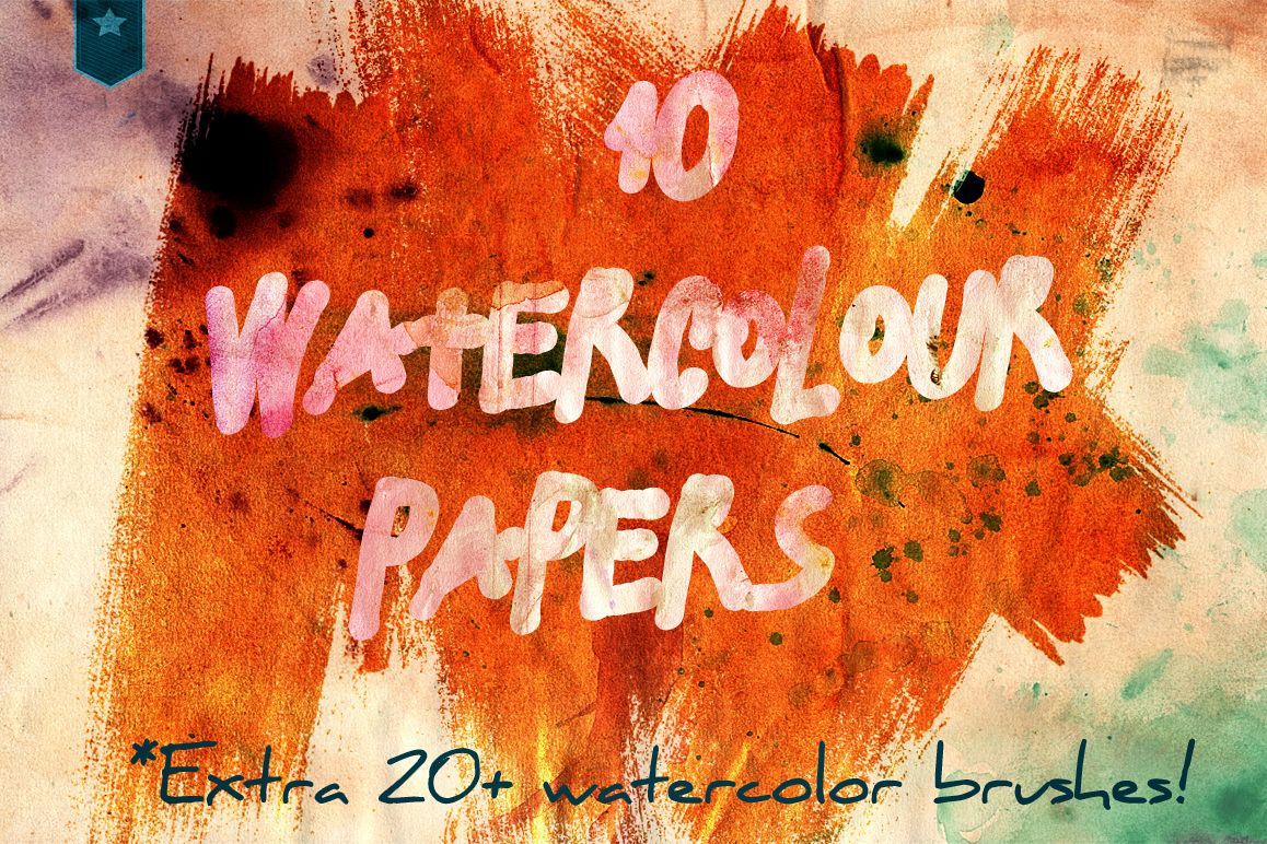 watercolour aquarel papers example image 1