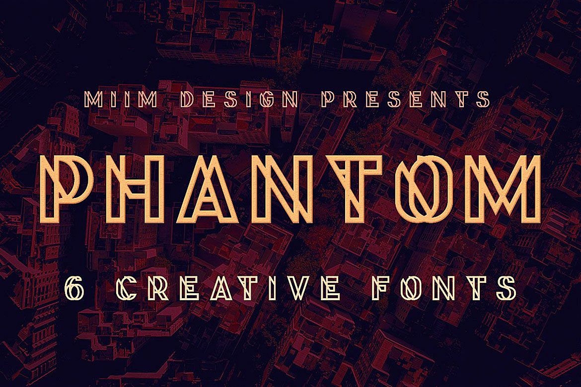 Phantom - Display Font example image 1