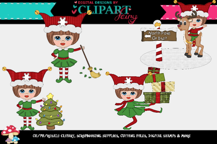 Christmas Elf Girls example image 1
