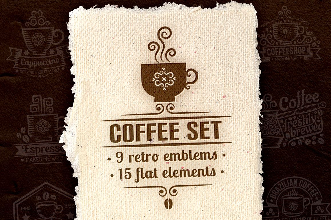 Coffee set example image 1