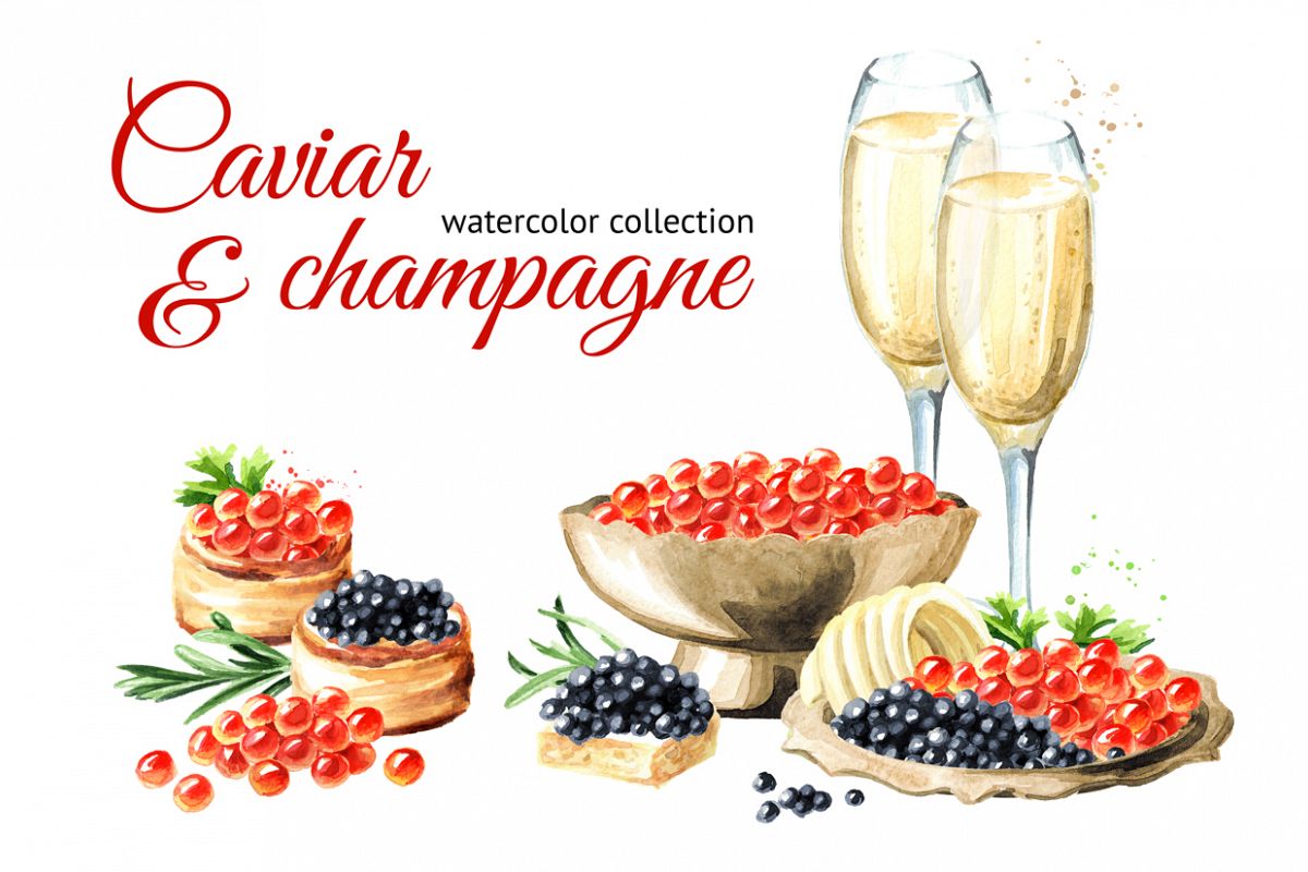 Caviar & champagne example image 1