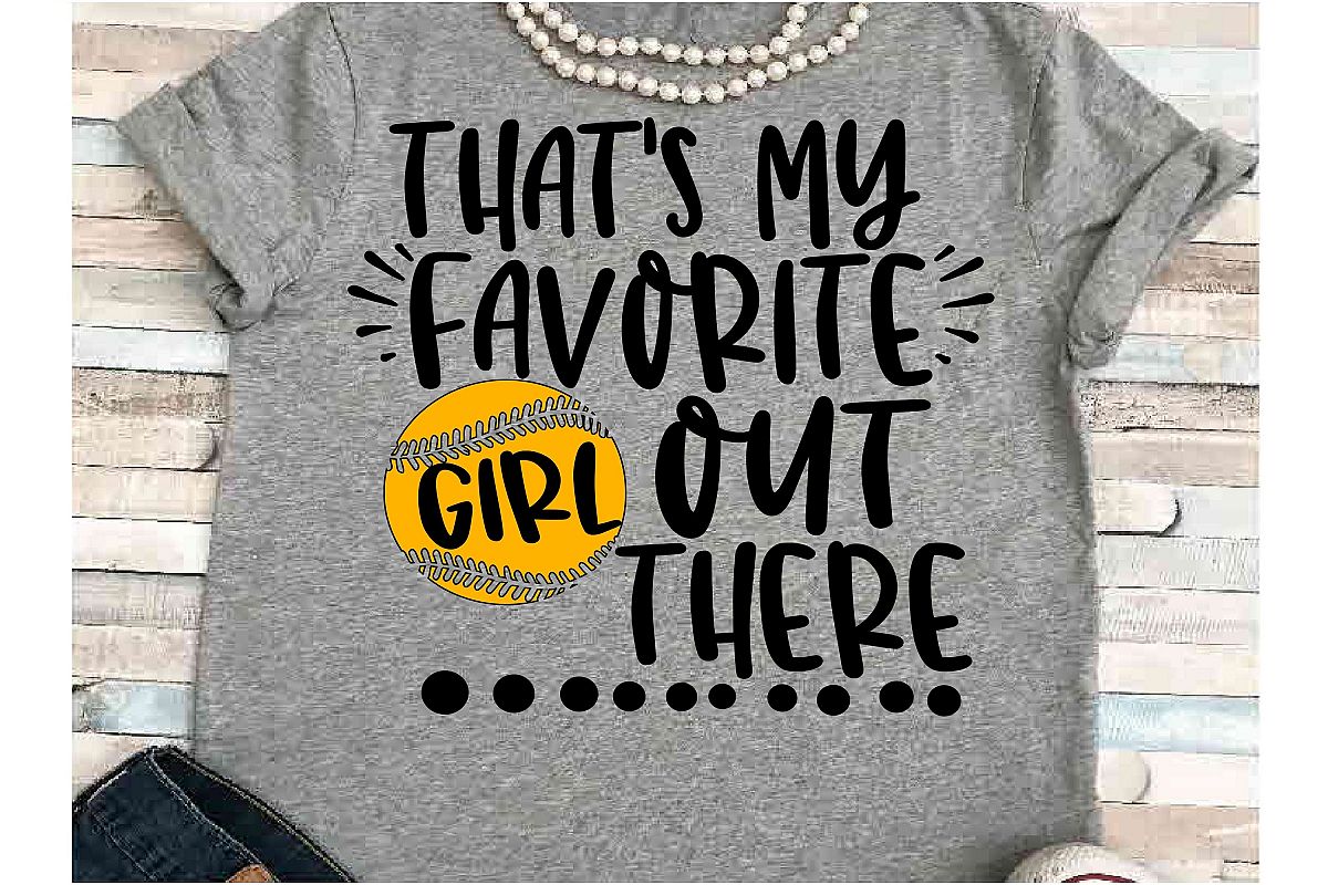 Softball SVG DXF JPEG Silhouette Cameo Cricut Softball mom example image 1