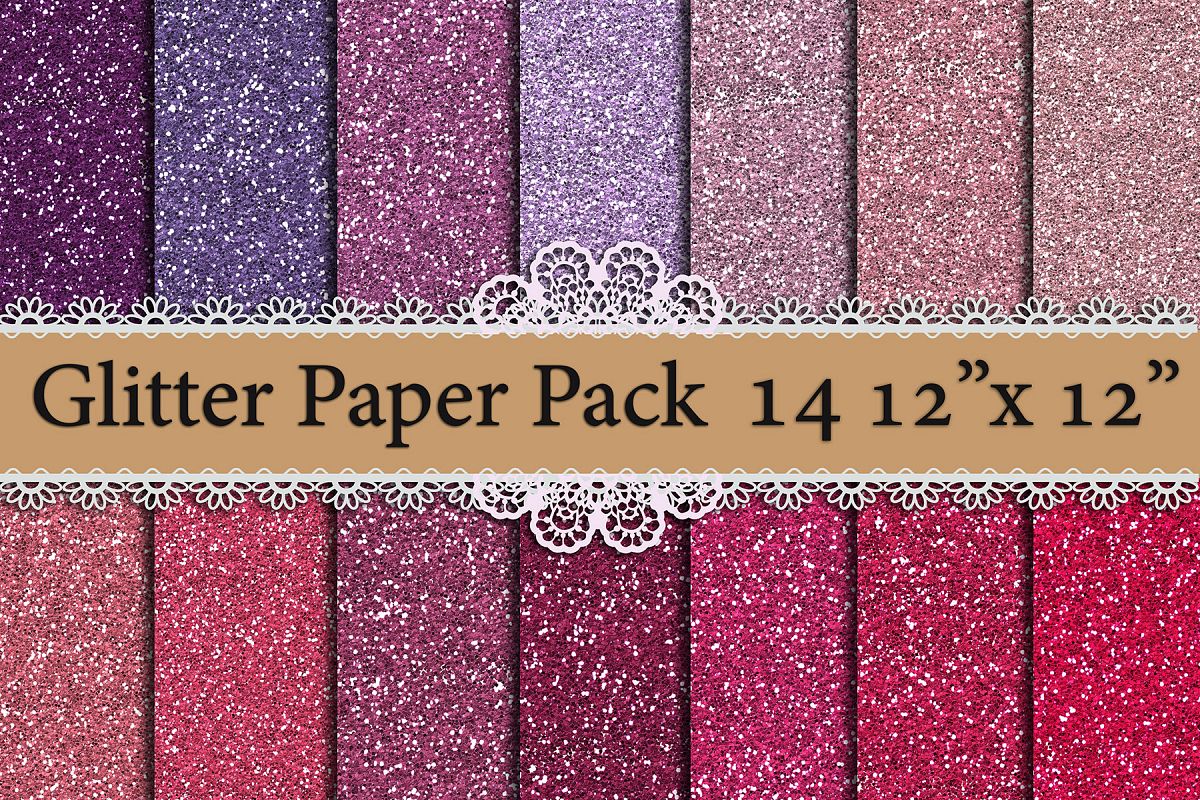 Download Pink Glitter digital paper