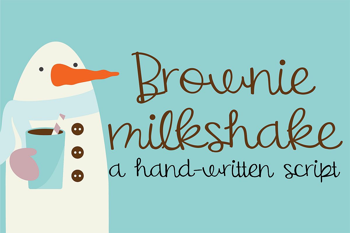 PN Brownie Milkshake example image 1