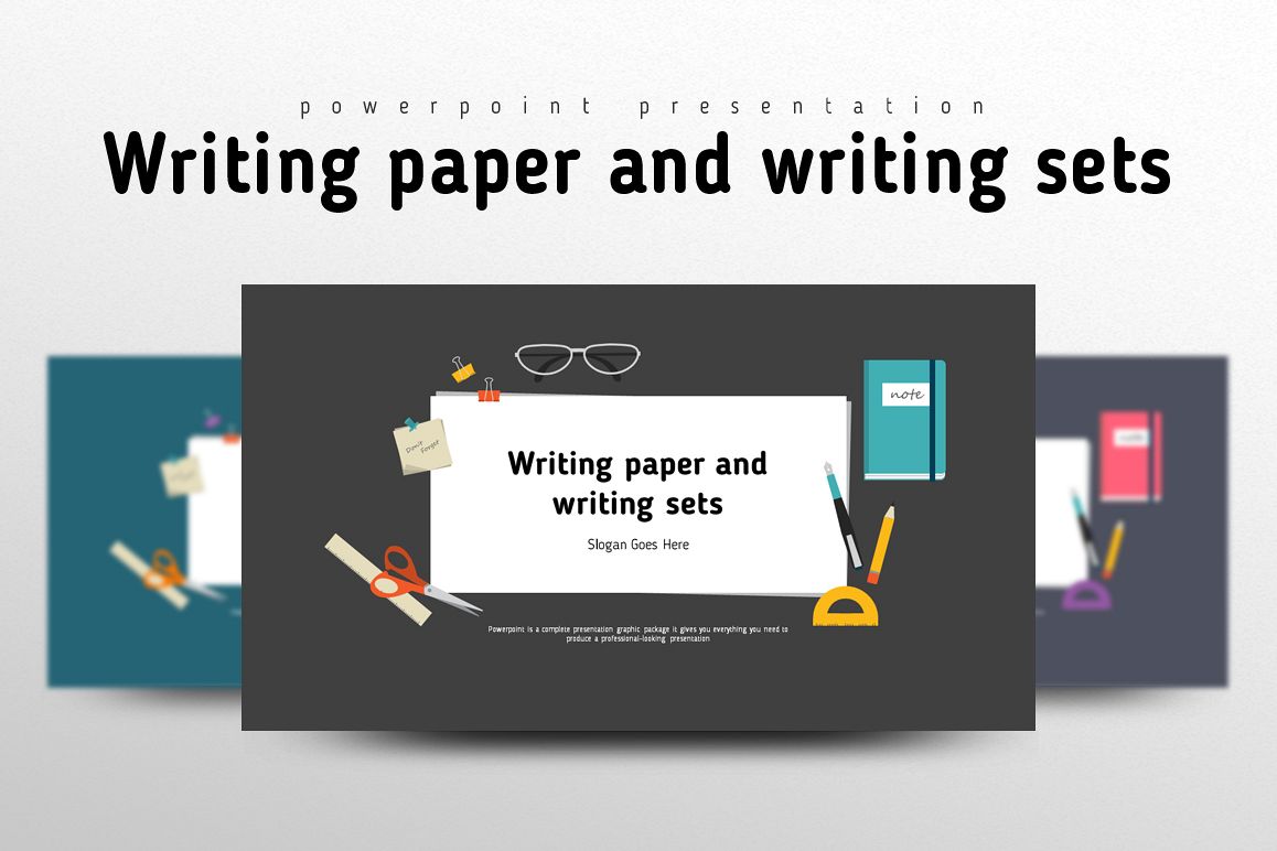 School Supplies PPT example image 1