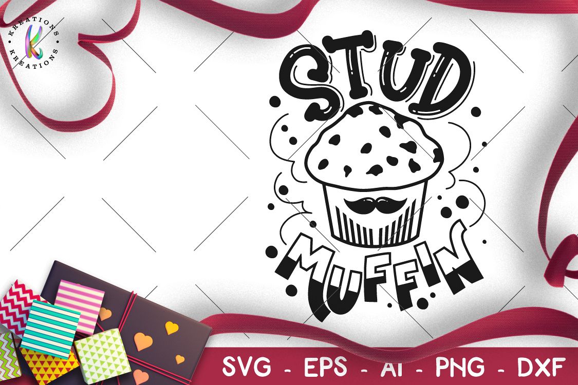 Download Valentine's Day svg Stud Muffin svg (188840) | SVGs | Design Bundles