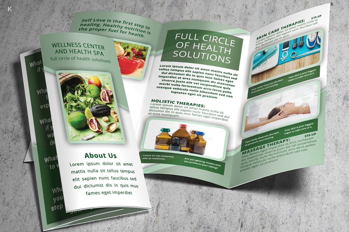 Health Care Trifold example image 1