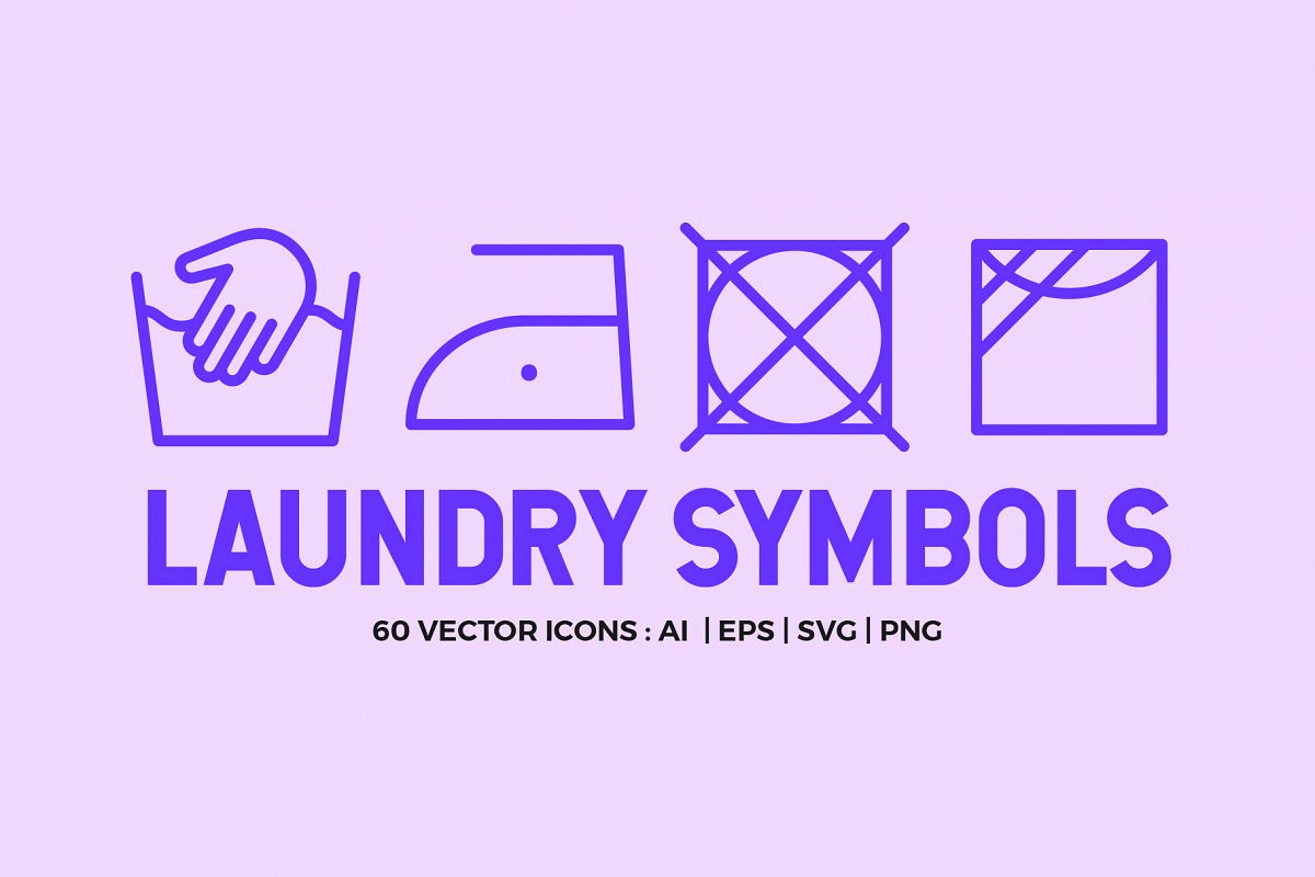 laundry symbols