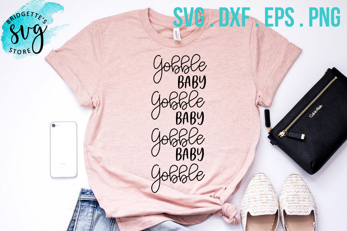 Gobbly Baby SVG DXF PNG EPS File example image 1