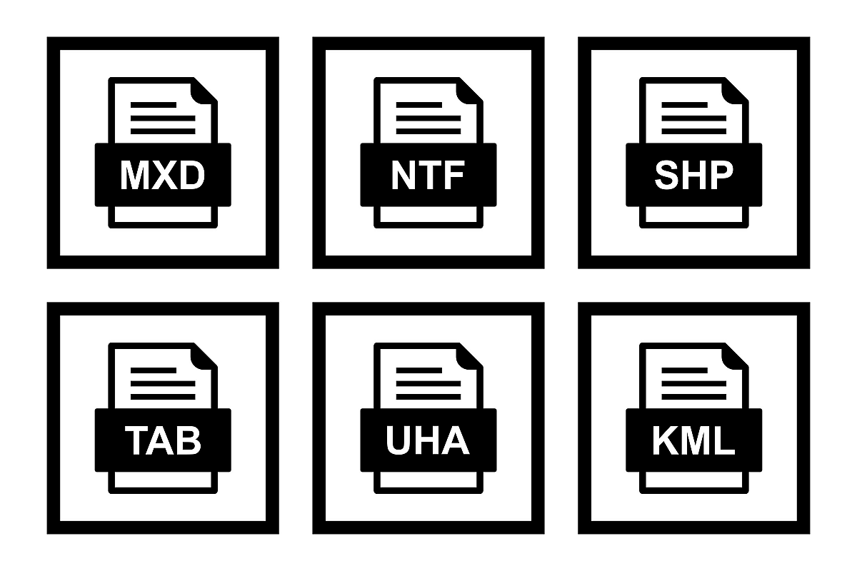 Set Of File Formats Icons example image 1
