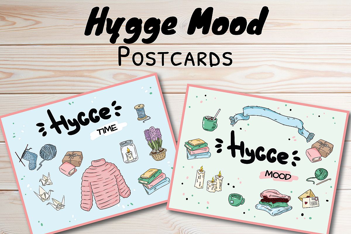 Hygge Mood Postcards example image 1