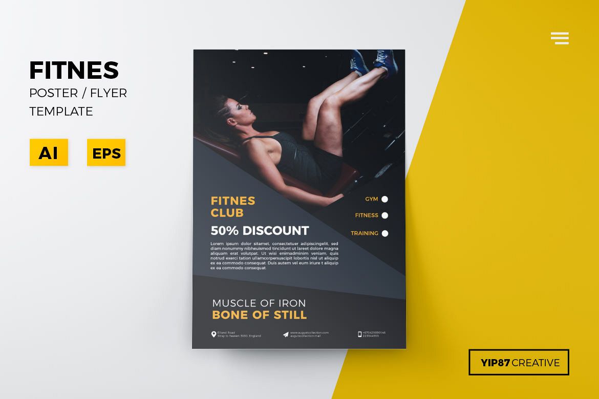 Fitnes Flyer example image 1