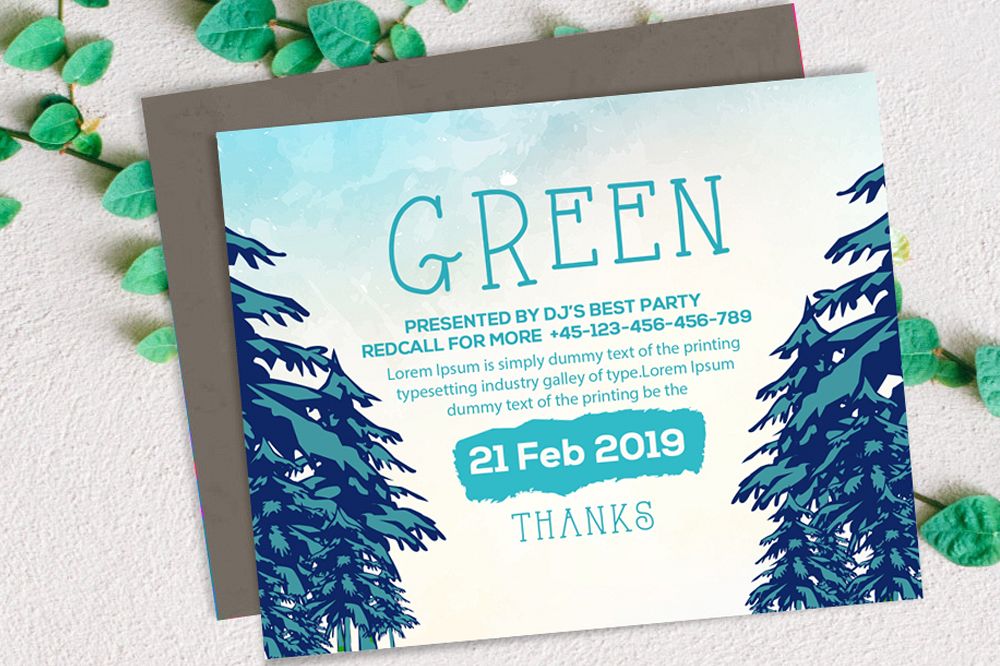 Invitation Card Template example image 1