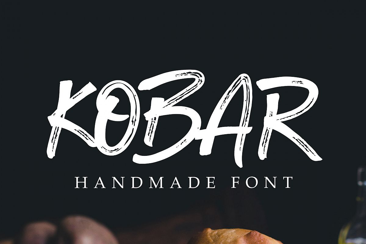 Kobar Rusty Font example image 1