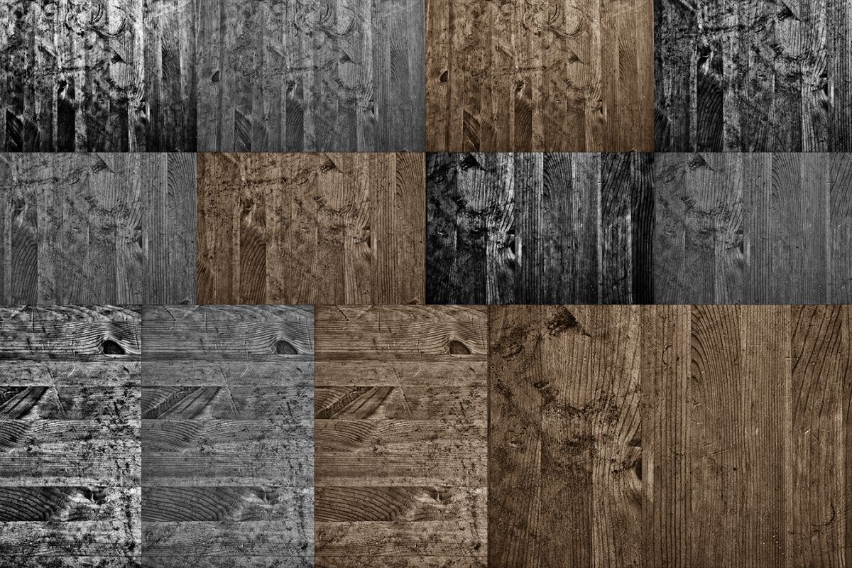 12 files - wooden grunge textures/backgrounds example image 1