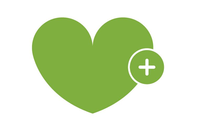 Add heart icon example image 1