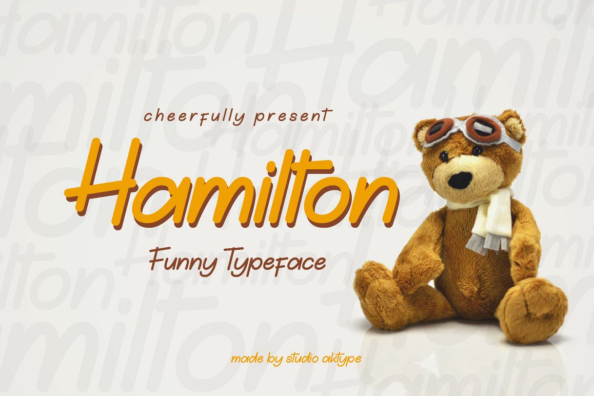 Hamilton Funny Typeface example image 1