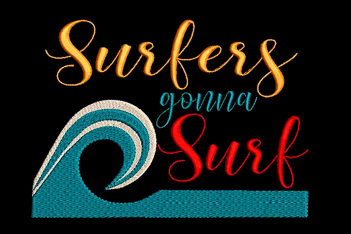Surfers gonna surf example image 1
