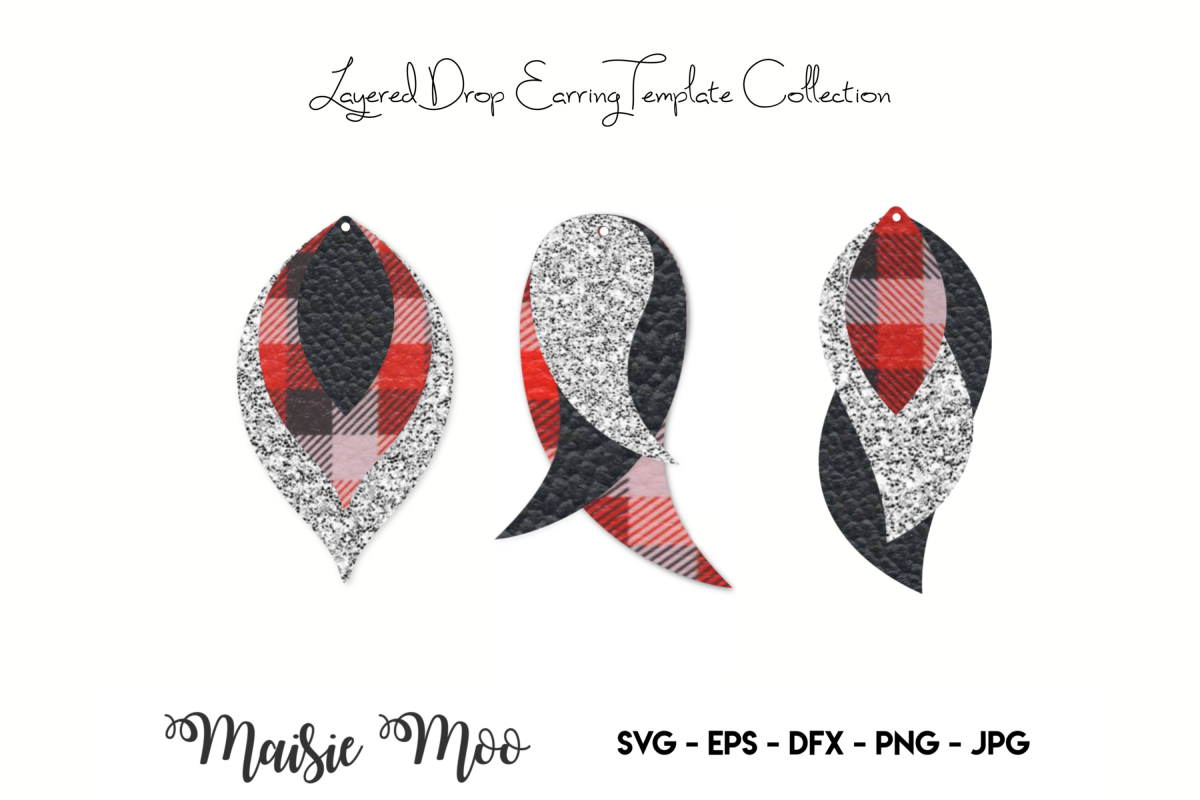 Free Free Layered Earring Svg 357 SVG PNG EPS DXF File